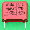 WIMA MKP-X2-150nF 275VAC