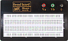 Steckboard mit 840 Kontakten und Anschlussklemmen